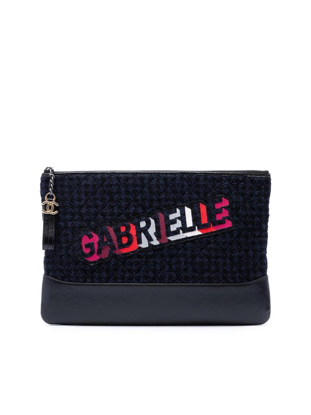 Chanel Large Tweed And Calfskin #349290C98B
